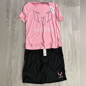 Lionel Messi Soccer Football Shirt and Shorts Set 2XL
